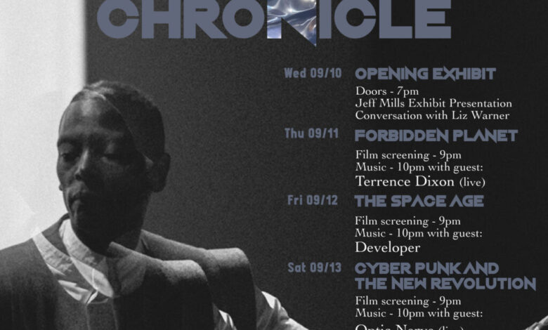 Jeff Mills Announces “Star Chronicle” Residency in Detroit With Film Screenings, Visual Art and More