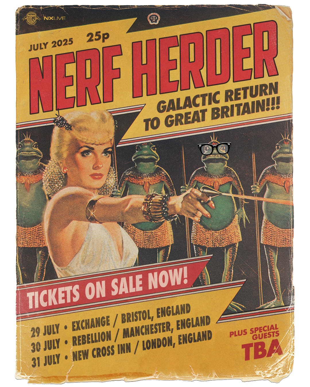 Nerf Herder Are Coming To The UK?!