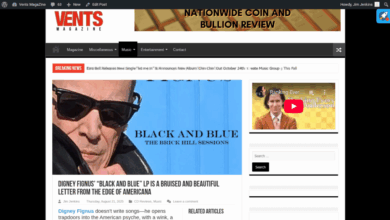 Vents Magazine Reviews Digney Fignus’ “Black and Blue” LP