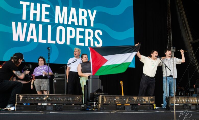 The Mary Wallopers set cut short at Victorious Festival over support for Palestine
