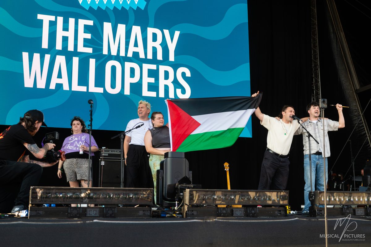 The Mary Wallopers set cut short at Victorious Festival over support for Palestine